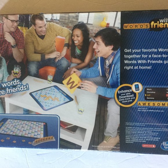 NEW Zynga / Hasbro Words with Friends Board Game - Picture 5 of 8